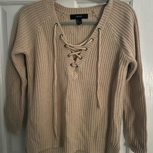 Forever 21 Tan Sweater